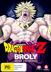 Dragon Ball Z: Broly Movie Collection | Dragon Ball Z: Moetsukiro!! Nessen Ressen Ch-Gekisen / Dragon Ball Z: Kiken na Futari! Super Senshi wa Nemurenai / Dragon Ball Z: Super Senshi Gekiha!! Katsu No wa Ore da  | Dragon Ball Z: Broly - T DVD